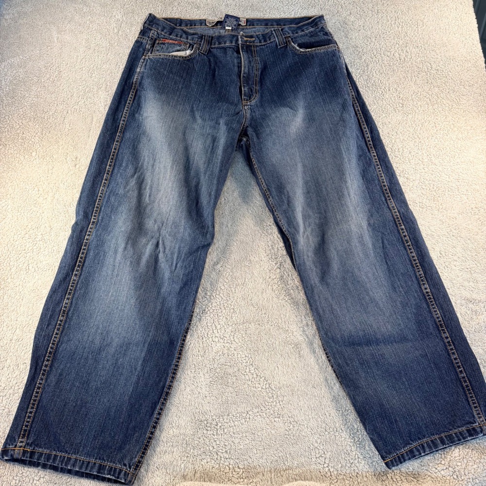 Jos. A. Bank 1905 Tailored Fit Straight Leg Jeans Preppy Mens 33x32 Blue